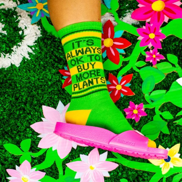 It s Always Ok To Buy More Plants Unisex Socks Fashion