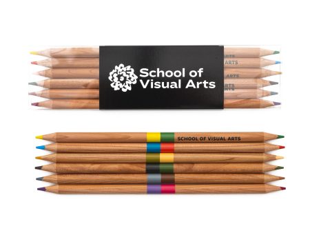 SVA Dual-Colored Pencils - Set of 6 on Sale