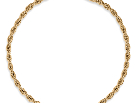 Luka Gold Rope Chain Necklace Online now