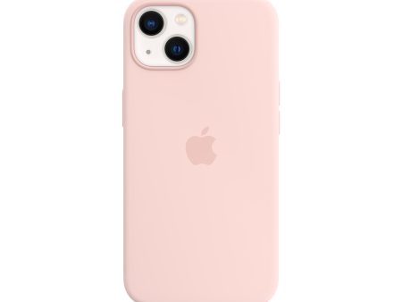 iPhone 13 Silicone Case with MagSafe _ Chalk Pink Supply