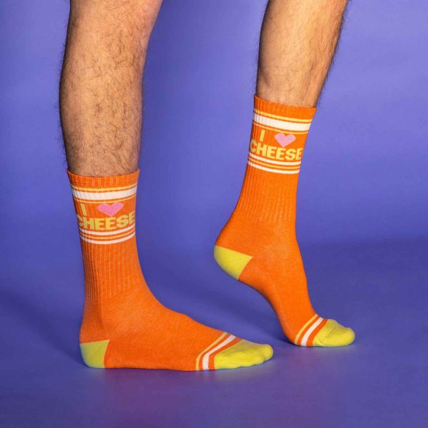 I Love Cheese Unisex Socks Online Hot Sale