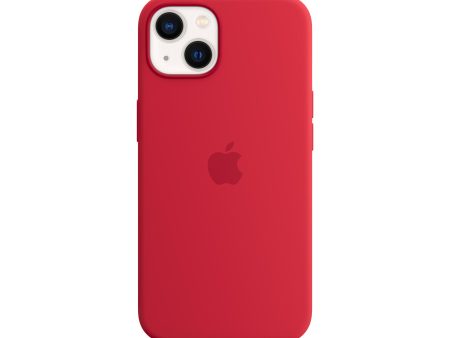 iPhone 13 Silicone Case with MagSafe _ (PRODUCT)RED For Cheap