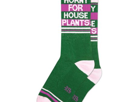 Horny For Houseplants Unisex Socks Online Hot Sale