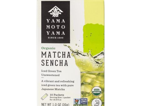 Organic Matcha Sencha Iced Green Tea Discount