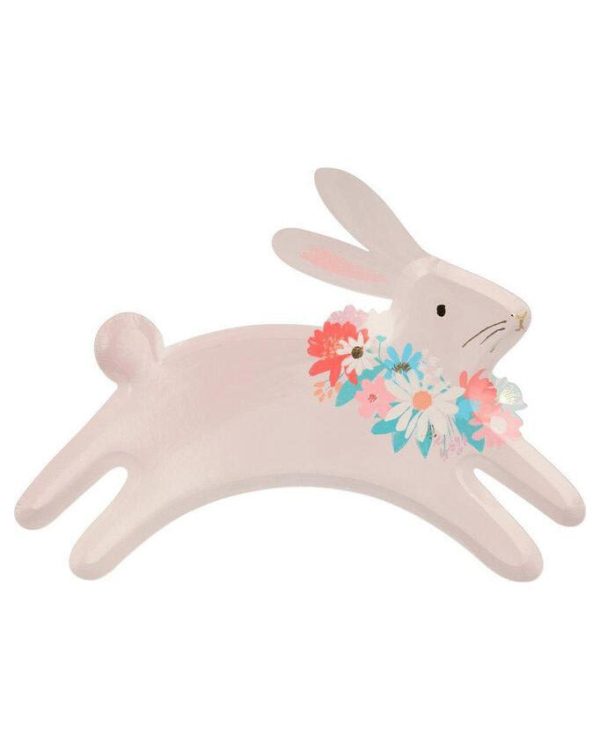 Spring Bunny Plates Fashion