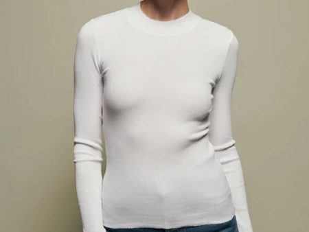 Gina Mock Neck Tee Fashion