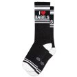 I Love Bagels Unisex Socks Hot on Sale