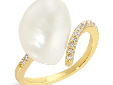 Ollee Pearl Ring Hot on Sale