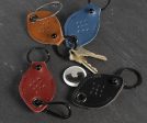 AirTag Leather Keychain For Sale