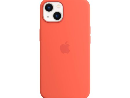 iPhone 13 Silicone Case with MagSafe - Nectarine on Sale