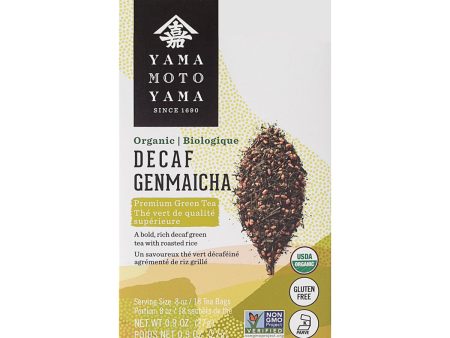 Organic Decaf Genmaicha Green Tea Bag Online Hot Sale