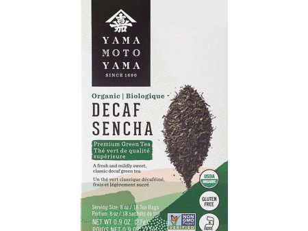 Organic Decaf Sencha Green Tea Bag Online