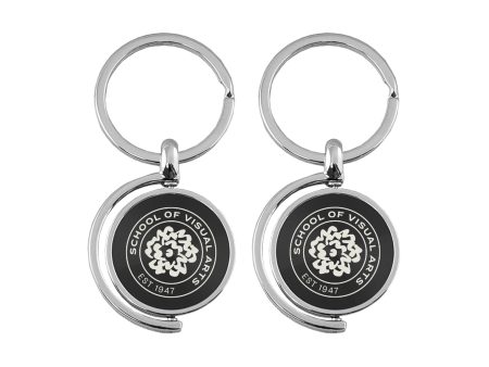 SVA Flower Seal Logo Spinner Key Chain (Multiple Colors) Discount