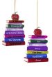 Best Teacher Ever Books Ornament Cheap