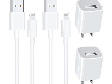 2 Pack-  Charging Bundle (USB to Lightning) Sale