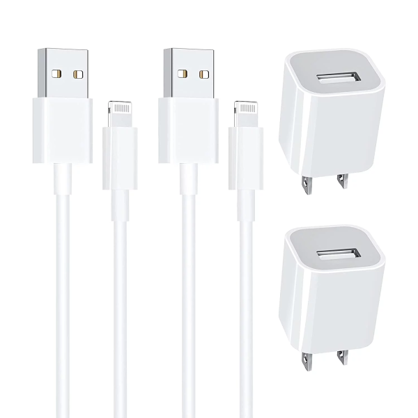 2 Pack-  Charging Bundle (USB to Lightning) Sale