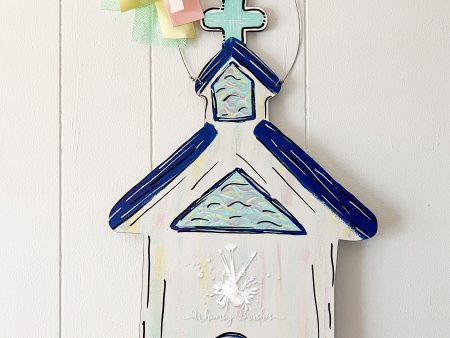 Spring Church Doorhanger For Discount