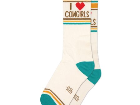 I Love Cowgirls Unisex Socks For Cheap