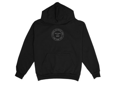 SVA Embroidered Diploma Seal Logo Hoodie (Multiple Colors) Hot on Sale