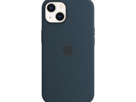 iPhone 13 Silicone Case with MagSafe _ Abyss Blue Online