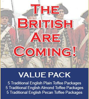 THE BRITISH ARE COMING Toffee Value Pack on Sale