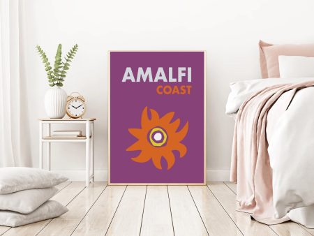 Amalfi Coast Travel City Art Print Sale