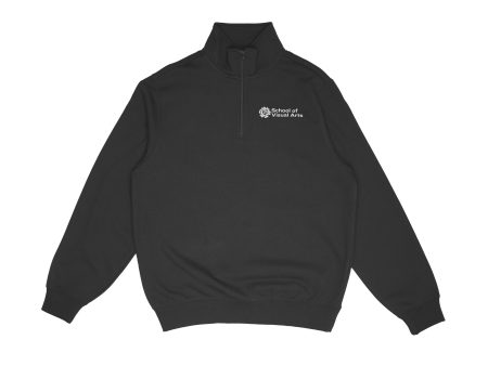 SVA Ringside Logo 1 4 Zip Sweatshirt Online