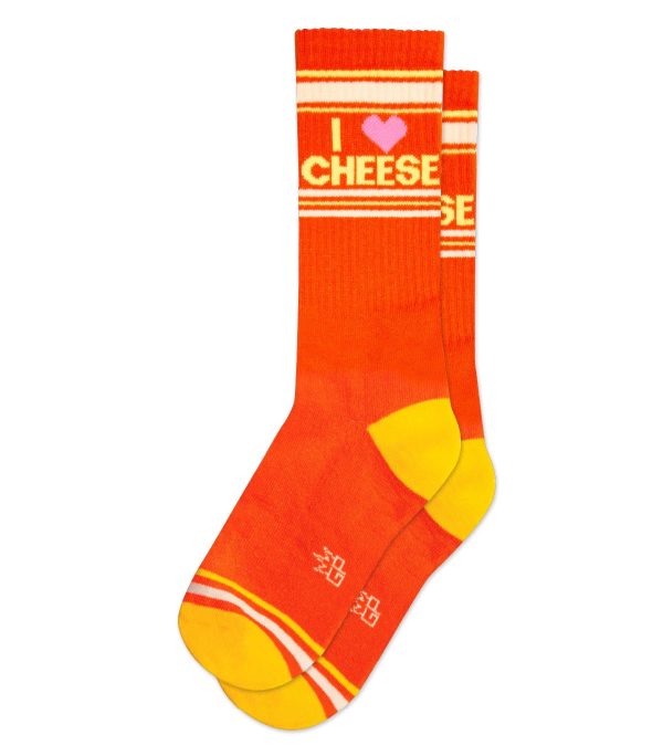 I Love Cheese Unisex Socks Online Hot Sale