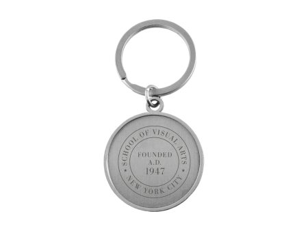 SVA Diploma Seal Logo Contemporary Metals Key Chain Hot on Sale