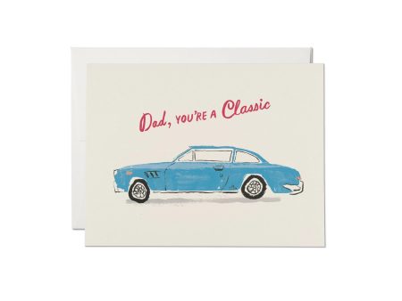 Classic Car Father s Day Greeting Card Discount