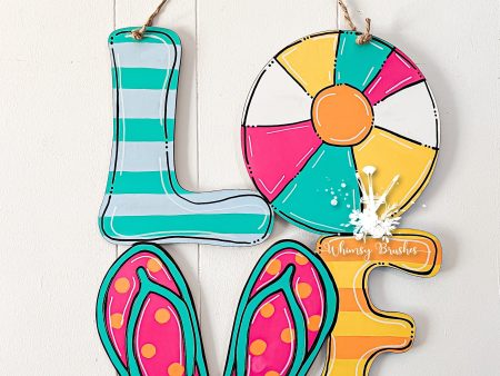 LOVE Summer Doorhanger Sale