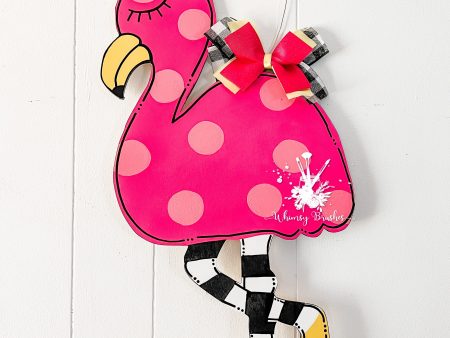 Funky Flamingo Doorhanger Online Hot Sale