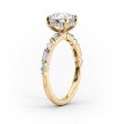 The Patricia Set With A 2.5 Carat Radiant Moissanite Discount