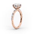 The Patricia Set With A 3.5 Carat Radiant Moissanite Hot on Sale